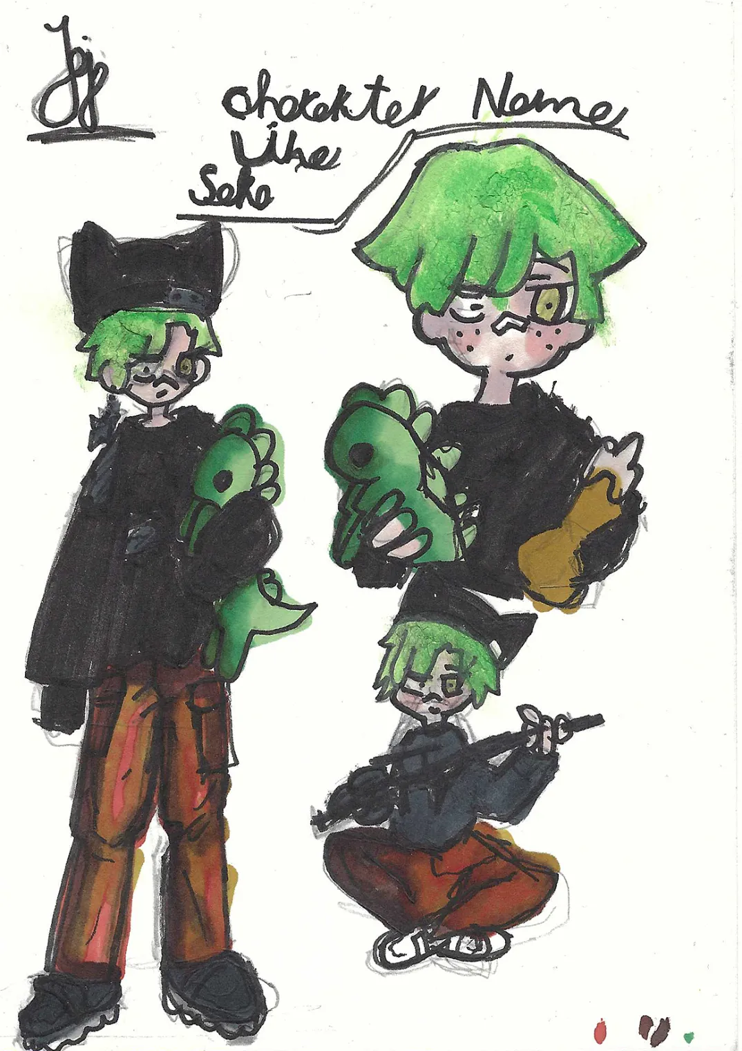 Anime boys 23 – A project by Emil Johannes Mende