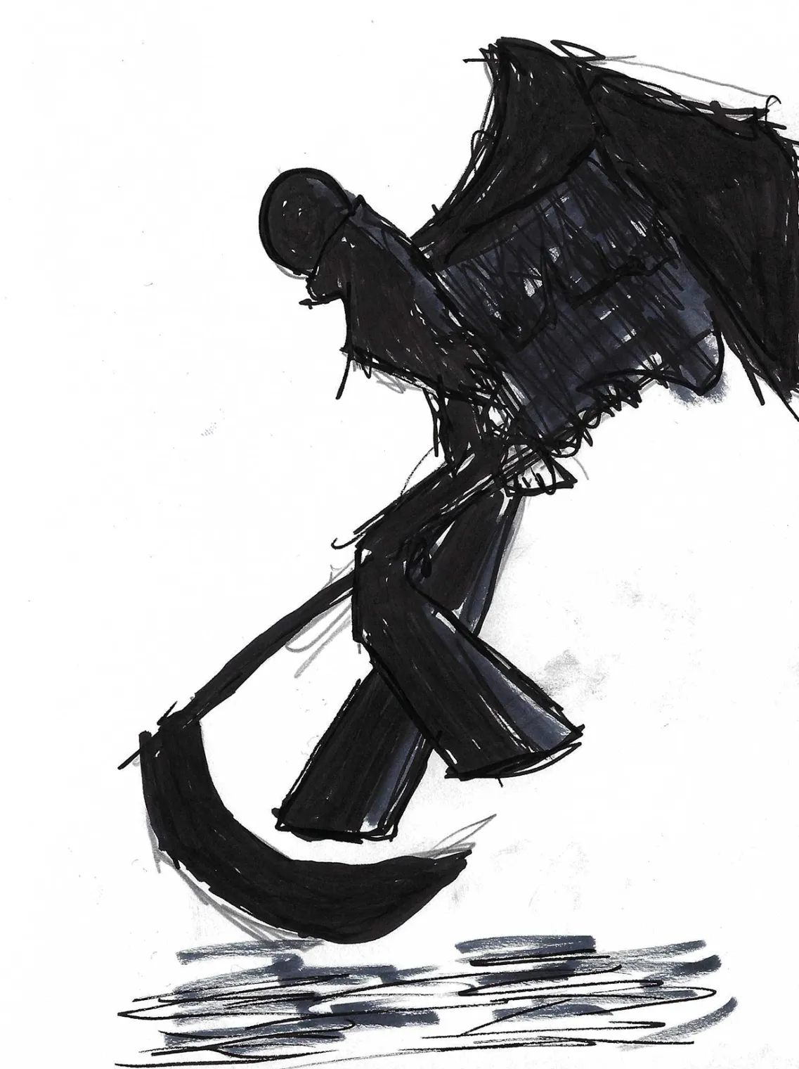 Stickman draw 01 – A project by Emil Johannes Mende