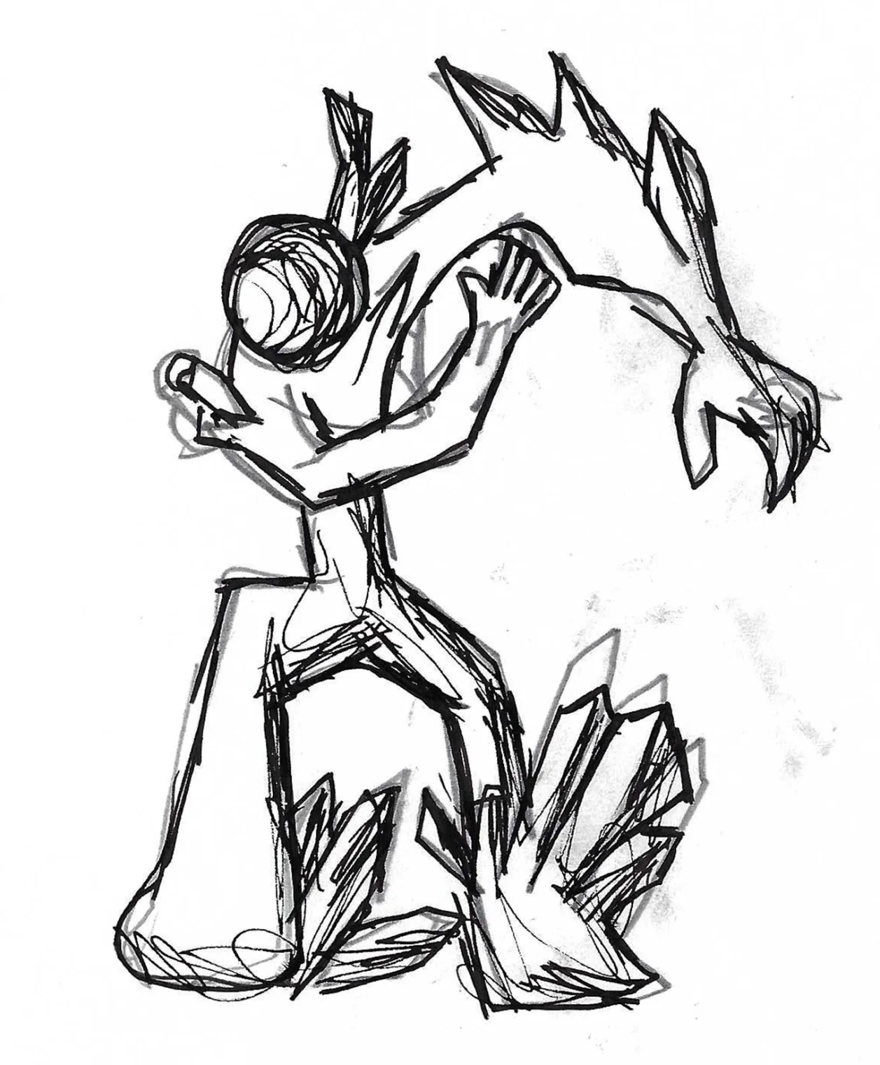 Stickman draw 01 – A project by Emil Johannes Mende