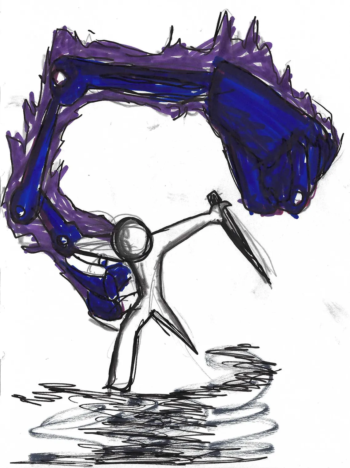 Stickman draw 01 – A project by Emil Johannes Mende